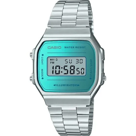 Montre Homme Casio A168WEM-2EF Argenté de Casio, Montres bracelet - Réf : S0442971, Prix : 40,67 €, Remise : %