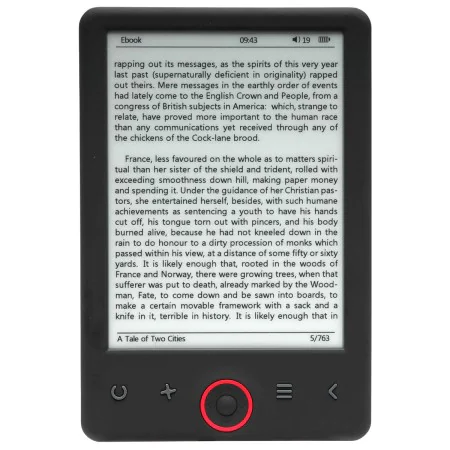 eBook Denver Electronics EBO-626 Noir de Denver Electronics, Liseuses - Réf : S0443489, Prix : 95,01 €, Remise : %