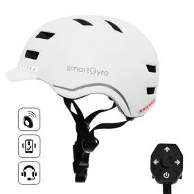 Capacete para Trotinete Elétrica Smartgyro SMART PRO Branco de Smartgyro, Trotinetas - Ref: S0448742, Preço: 100,58 €, Descon...