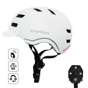 Capacete para Trotinete Elétrica Smartgyro SMART PRO Branco de Smartgyro, Trotinetas - Ref: S0448744, Preço: 91,10 €, Descont...