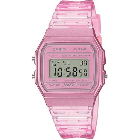 Montre Femme Casio F-91WS-4EF de Casio, Montres bracelet - Réf : S0449582, Prix : 23,06 €, Remise : %