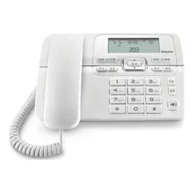 Teléfono Fijo Philips M20W/00 Blanco de Philips, Teléfonos analógicos - Ref: S0449897, Precio: 17,56 €, Descuento: %