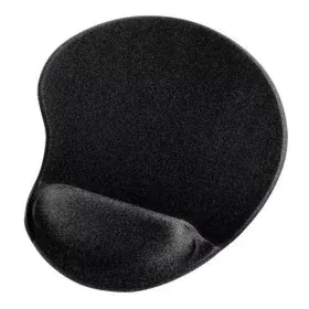 Mat with Wrist Rest Hama Ergonomic Black by Hama, Keyboard and mouse accessories - Ref: S0449940, Price: 9,15 €, Discount: %