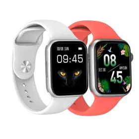 Smartwatch DCU COLORFUL 2 Blanco Plateado de DCU Tecnologic, Smartwatches - Ref: S0450671, Precio: 62,67 €, Descuento: %