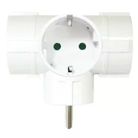 Adaptateur pour Prises Silver Electronics 9153 3500W Blanc 220 V de Silver Electronics, Hubs prises téléphones - Réf : S04517...