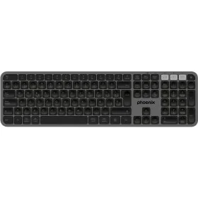 Bluetooth-Tastatur Phoenix K300 Grau Qwerty Spanisch von Phoenix, Tastaturen - Ref: S0452321, Preis: 18,13 €, Rabatt: %