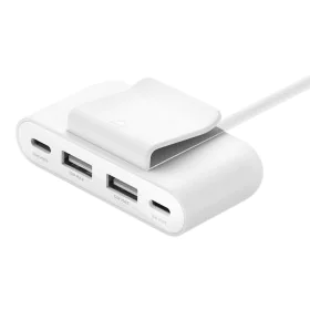 Chargeur mural Belkin BUZ001BT2MWHB7 Blanc de Belkin, Chargeurs - Réf : S0452362, Prix : 17,61 €, Remise : %