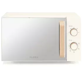 Microondas Flama 1831FL Crema 700 W 20 L de Flama, Microondas sencillos - Ref: S0452539, Precio: 88,44 €, Descuento: %