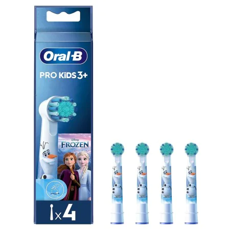 Tête de rechange Oral-B EB10 4 FFS FROZEN II Bleu/Blanc 4 Unités de Oral-B, Brosses à dents électriques et accessoires - Réf ...