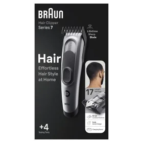 Aparador de Cabelo-Máquina de Barbear Braun HC7390 de Braun, Máquina para cortar cabelo e barba - Ref: S0452905, Preço: 65,22...