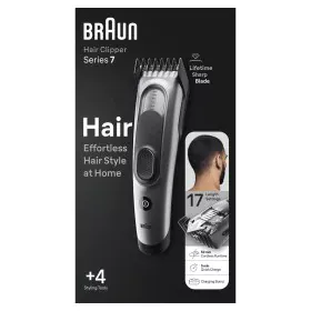 Aparador de Cabelo-Máquina de Barbear Braun HC7390 de Braun, Máquina para cortar cabelo e barba - Ref: S0452905, Preço: 71,22...