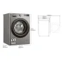 Washing machine LG F4WR5009A6M 60 cm 1400 rpm 9 kg by LG, Washing machines - Ref: S0452976, Price: 441,24 €, Discount: %