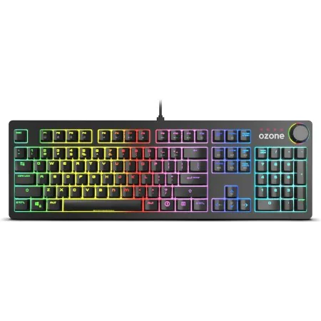 Teclado Gaming OZONE Qwerty espanhol Preto de OZONE, Teclados - Ref: S0455058, Preço: 51,63 €, Desconto: %