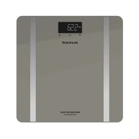 Balance Numérique de Salle de Bain Taurus INCEPTION Gris 180 kg de Taurus, Balances - Réf : S0455156, Prix : 21,10 €, Remise : %