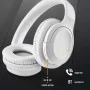 Auriculares Bluetooth com microfone NGS Branco de NGS, Acessórios - Ref: S0455264, Preço: 18,73 €, Desconto: %