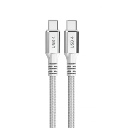 Cabo USB-C para USB-C DCU Branco 1,5 m de DCU Tecnologic, Cabos USB - Ref: S0455367, Preço: 16,46 €, Desconto: %