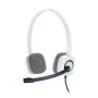 Headphones with Microphone Logitech White by Logitech, Accessories - Ref: S0455508, Price: 17,13 €, Discount: %