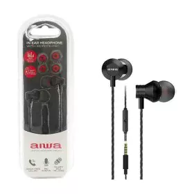 Headphones Aiwa Black by Aiwa, Headphones and accessories - Ref: S0456863, Price: 9,45 €, Discount: %