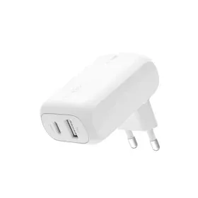 Chargeur mural Belkin WCB009VFWH Blanc de Belkin, Batteries d'ordinateur portable - Réf : S0458039, Prix : 17,42 €, Remise : %