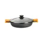 Casserole with glass lid BRA Braisogona_A270520 1,5 L (Ø 20 cm) Black Ø 20 cm 1,5 L by BRA, Casserole pans - Ref: S0458774, P...