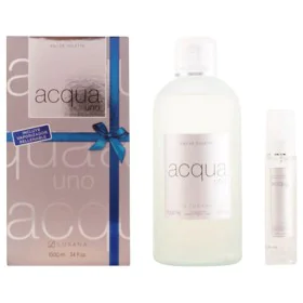 Conjunto de Perfume Mulher Acqua Uno Luxana (2 pcs) de Luxana, Conjuntos - Ref: S0508676, Preço: 32,78 €, Desconto: %