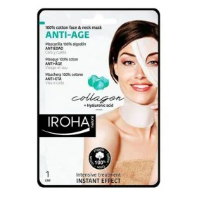 Máscara Revitalizante Anti-idade Cotton Face & Neck Iroha Cotton Face Neck Mask (1 Unidade) de Iroha, Máscaras - Ref: S050915...