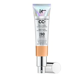 Feuchtigkeitscreme mit Farbe It Cosmetics Your Skin But Better neutral tan SPF 50+ (32 ml) von It Cosmetics, CC-Cremes - Ref:...