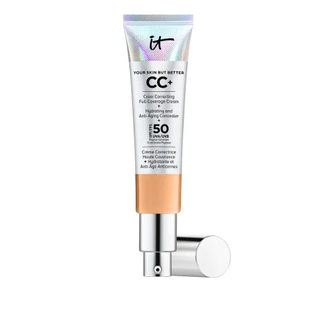 Crema Idratante con Colore It Cosmetics Your Skin But Better neutral tan SPF 50+ (32 ml) di It Cosmetics, CC Cream - Rif: S05...