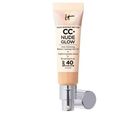 Base de Maquilhagem Cremosa It Cosmetics CC+ Nude Glow Medium Spf 40 32 ml de It Cosmetics, Bases - Ref: S05099902, Preço: 34...