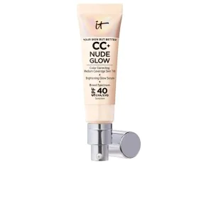 Crème Make-up Base It Cosmetics CC+ Nude Glow Fair porcelain Spf 40 32 ml by It Cosmetics, Foundations - Ref: S05099905, Pric...