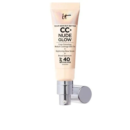 Base Cremosa per il Trucco It Cosmetics CC+ Nude Glow Fair Spf 40 32 ml di It Cosmetics, Fondotinta - Rif: S05099907, Prezzo:...