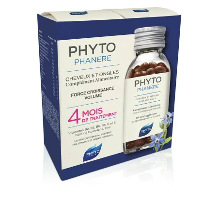 Complemento Alimenticio Phyto Paris Phytophanere 2 Piezas 120 Unidades de Phyto Paris, Combinación de multivitaminas y minera...