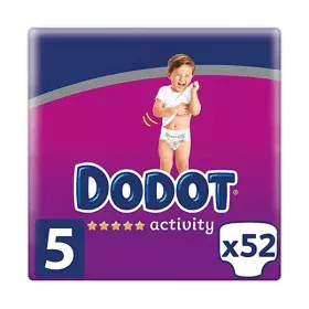 Couches jetables Dodot Dodot Activity Taille 5 52 Unités 11-16 kg de Dodot, Couches bébés - Réf : S05100784, Prix : 35,14 €, ...