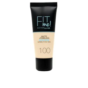 Base de Maquilhagem Fluida Maybelline Fit Me! Nº 100 Warm ivory 30 ml de Maybelline, Bases - Ref: S05101302, Preço: 9,11 €, D...