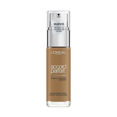 Flüssig-Make-up-Grundierung L'Oreal Make Up Accord Parfait 8,5D/8,5W-caramel 30 ml von L'Oreal Make Up, Grundierung - Ref: S0...