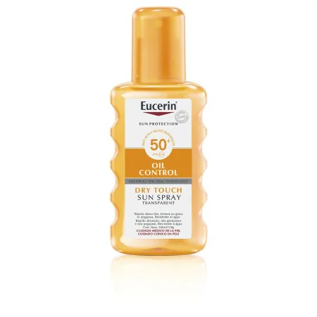 Body Sunscreen Spray Eucerin Transparent SPF 50 (200 ml) by Eucerin, Sun filters - Ref: S05101421, Price: 19,29 €, Discount: %