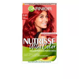 Tinte Permanente Garnier Nutrisse Nº 6.60 Rojo Intenso de Garnier, Coloración permanente - Ref: S05101444, Precio: 6,90 €, De...