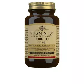 Vitamin D3 (Cholecalciferol) Solgar 1000 iu (100 Tabletten) von Solgar, Vitamin D - Ref: S05101696, Preis: 16,72 €, Rabatt: %