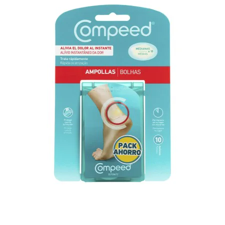 Apósitos para ampollas Compeed 10 Unidades Mediana de Compeed, Escayolas, apósitos y suministros para el vendaje - Ref: S0510...