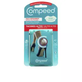 Pansements pour ampoules Compeed Talon 5 Unités de Compeed, Plâtres, pansements et fournitures pour bandages - Réf : S0510175...