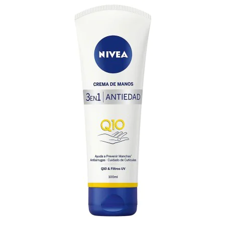 Crème anti-âge mains Nivea Q10 3-en-1 100 ml de Nivea, Crèmes pour les mains et les ongles - Réf : S05101759, Prix : 5,37 €, ...