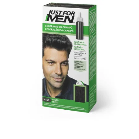 Teinture shampooing Just For Men Colorante Noir 30 ml de Just For Men, Coloration semi-permanente - Réf : S05101766, Prix : 1...