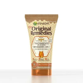 Crema Reparadora sin Aclarado Garnier Original Remedies Tesoros de Miel 3 en 1 (150 ml) de Garnier, Cuidado del pelo y del cu...