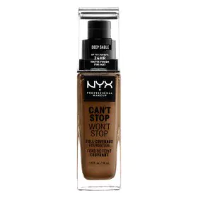 Cremige Make-up Grundierung NYX Can't Stop Won't Stop Deep Sable (30 ml) von NYX, Grundierung - Ref: S05102223, Preis: 16,90 ...