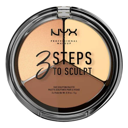 Étui de Maquillage NYX Steps To Sculpt 5 g de NYX, Coffrets de maquillage - Réf : S05102265, Prix : 9,73 €, Remise : %