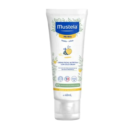 Nährende Gesichtscreme Mustela Cold Cream Kinder Babys (40 ml) von Mustela, Feuchtigkeitscremes - Ref: S05102364, Preis: 10,0...