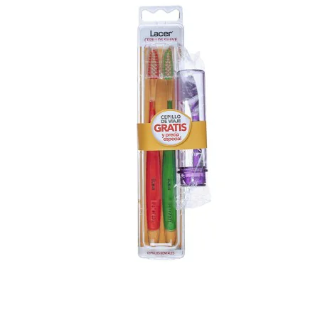 Toothbrush Lacer Soft (3 Pieces) by Lacer, Manual Toothbrushes - Ref: S05102479, Price: 10,06 €, Discount: %