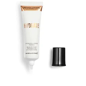 Crème Make-up Base Revolution Make Up Hydrate & Primer (28 ml) by Revolution Make Up, Foundations - Ref: S05103311, Price: 9,...