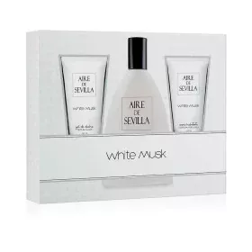 Set de Parfum Femme Aire Sevilla White Musk EDT 3 Pièces de Aire Sevilla, Sets - Réf : S05103472, Prix : 17,01 €, Remise : %