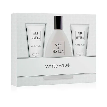 Cofanetto Profumo Donna Aire Sevilla White Musk EDT 3 Pezzi di Aire Sevilla, Set - Rif: S05103472, Prezzo: 17,01 €, Sconto: %